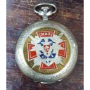 Часы карманные Молния. Транспортная милиция 1919-1999 год