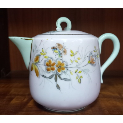 Молочник / сливочник фарфоровый Кузнецова,  Царская эпоха