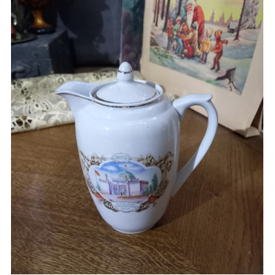 Молочник/сливочник из фарфора. Винтажный фарфоровый молочник редкий. Вербилки