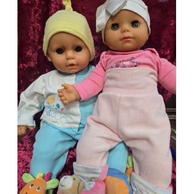 Игрушки Пара кукол винтажная, ГДР