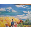 Картина Поле, художник Селиверстов 2011 год, холст, масло