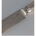 Столовый Нож старинный, И. Е. 84 пробы, Царская эпоха