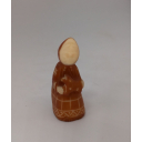 Статуэтка из кости Бабка с игрушкой, СССР
